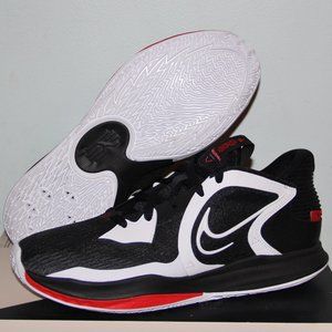Nike Kyrie Low 5 Bred Basketball Shoes Mens 9.5 Black Red